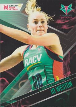 2019 Tap 'N' Play Suncorp Super Netball #39 Jo Weston Front